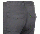 103034S.BERMUDA STRETCH BICOLOR GRIS/VERDE LIMA 34