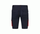 103034S.BERMUDA STRETCH BICOLOR AZUL NAVY/ROJO 34