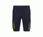 103034S.BERMUDA STRETCH BICOLOR AZUL NAVY/AMARILLO 34
