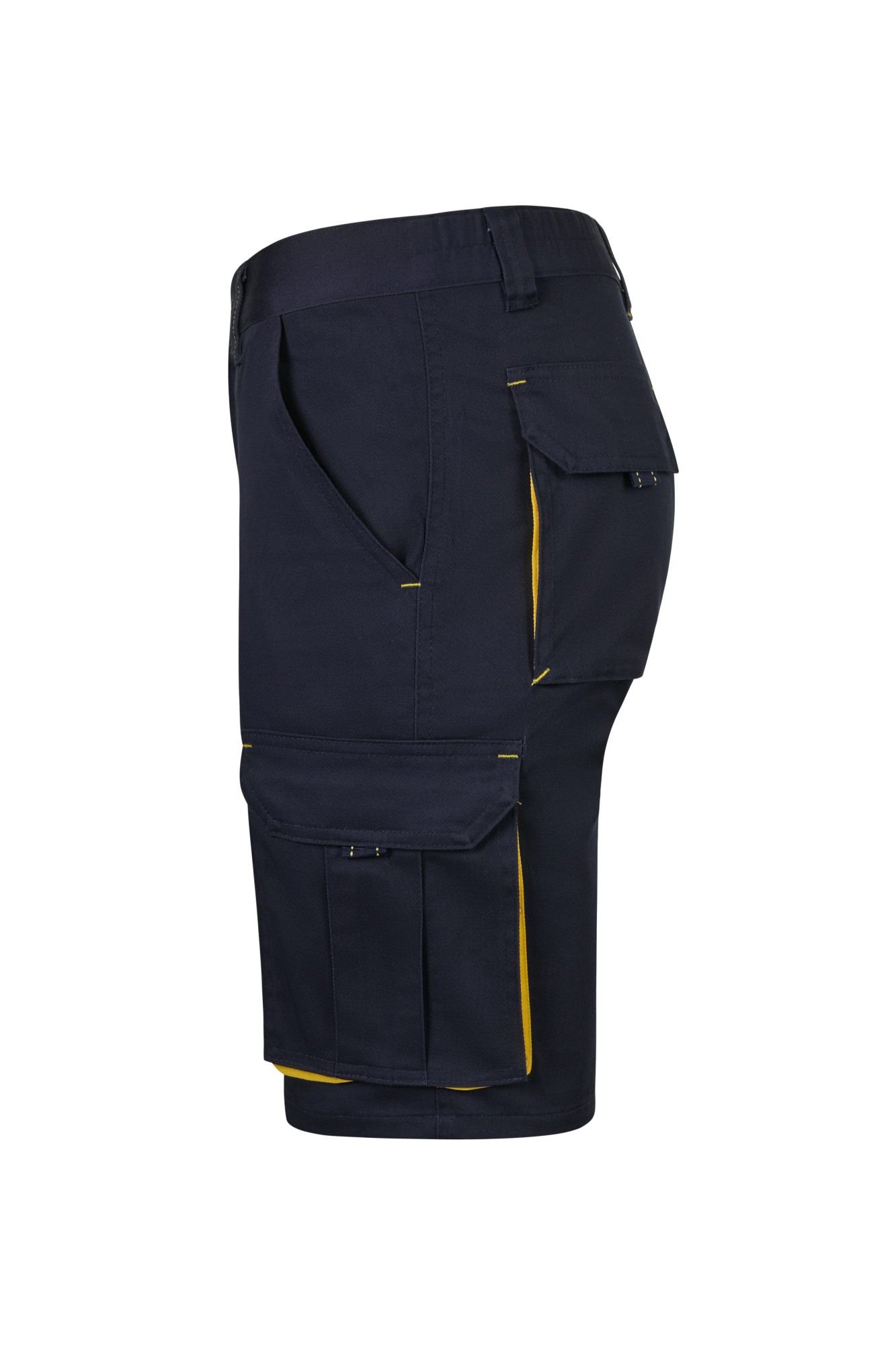 103034S.BERMUDA STRETCH BICOLOR AZUL NAVY/AMARILLO 34