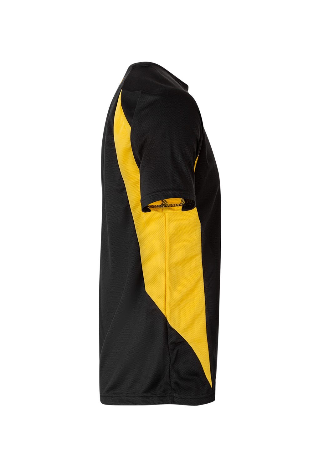 105501.CAMISETA TÉCNICA BICOLOR NEGRO/AMARILLO 2XL