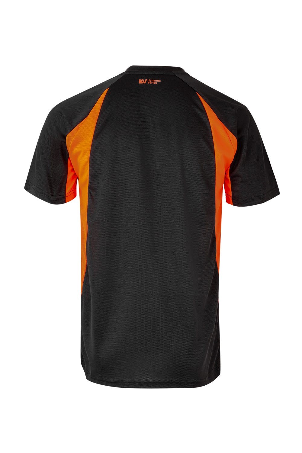 105501.CAMISETA TÉCNICA BICOLOR NEGRO/NARANJA FLÚOR 2XL