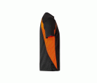 105501.CAMISETA TÉCNICA BICOLOR NEGRO/NARANJA FLÚOR 2XL