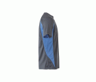 105501.CAMISETA TÉCNICA BICOLOR GRIS/CELESTE 2XL