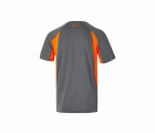 105501.CAMISETA TÉCNICA BICOLOR GRIS/NARANJA FLÚOR 2XL