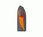 105501.CAMISETA TÉCNICA BICOLOR GRIS/NARANJA FLÚOR 2XL