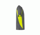 105501.CAMISETA TÉCNICA BICOLOR GRIS/AMARILLO FLÚOR 2XL
