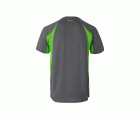 105501.CAMISETA TÉCNICA BICOLOR GRIS/VERDE LIMA 2XL
