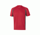 105501.CAMISETA TÉCNICA BICOLOR ROJO/GRIS 2XL