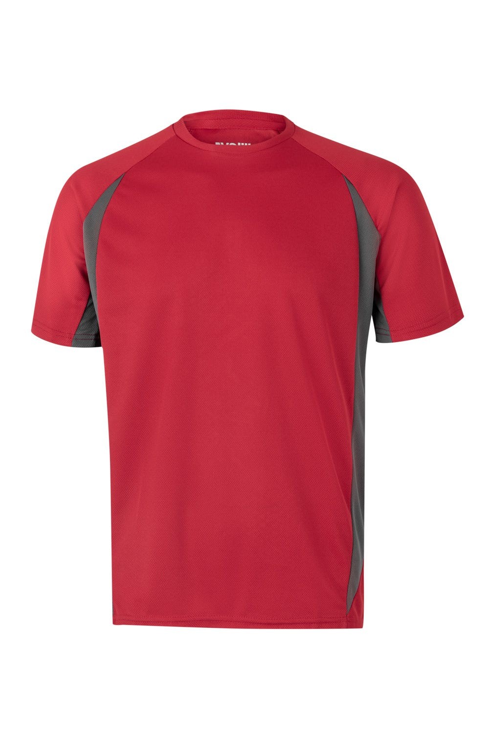 105501.CAMISETA TÉCNICA BICOLOR ROJO/GRIS 2XL