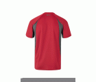 105501.CAMISETA TÉCNICA BICOLOR ROJO/GRIS 2XL