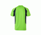 105501.CAMISETA TÉCNICA BICOLOR VERDE LIMA/AZUL NAVY 2XL