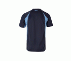 105501.CAMISETA TÉCNICA BICOLOR AZUL NAVY/CELESTE 2XL