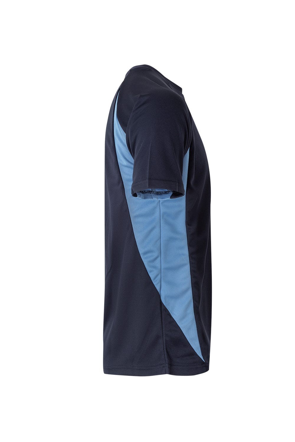 105501.CAMISETA TÉCNICA BICOLOR AZUL NAVY/CELESTE 2XL