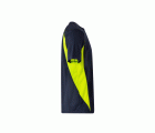 105501.CAMISETA TÉCNICA BICOLOR AZUL NAVY/AMARILLO FLÚOR 2XL