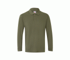 105503.POLO ML VERDE CAZA 2XL