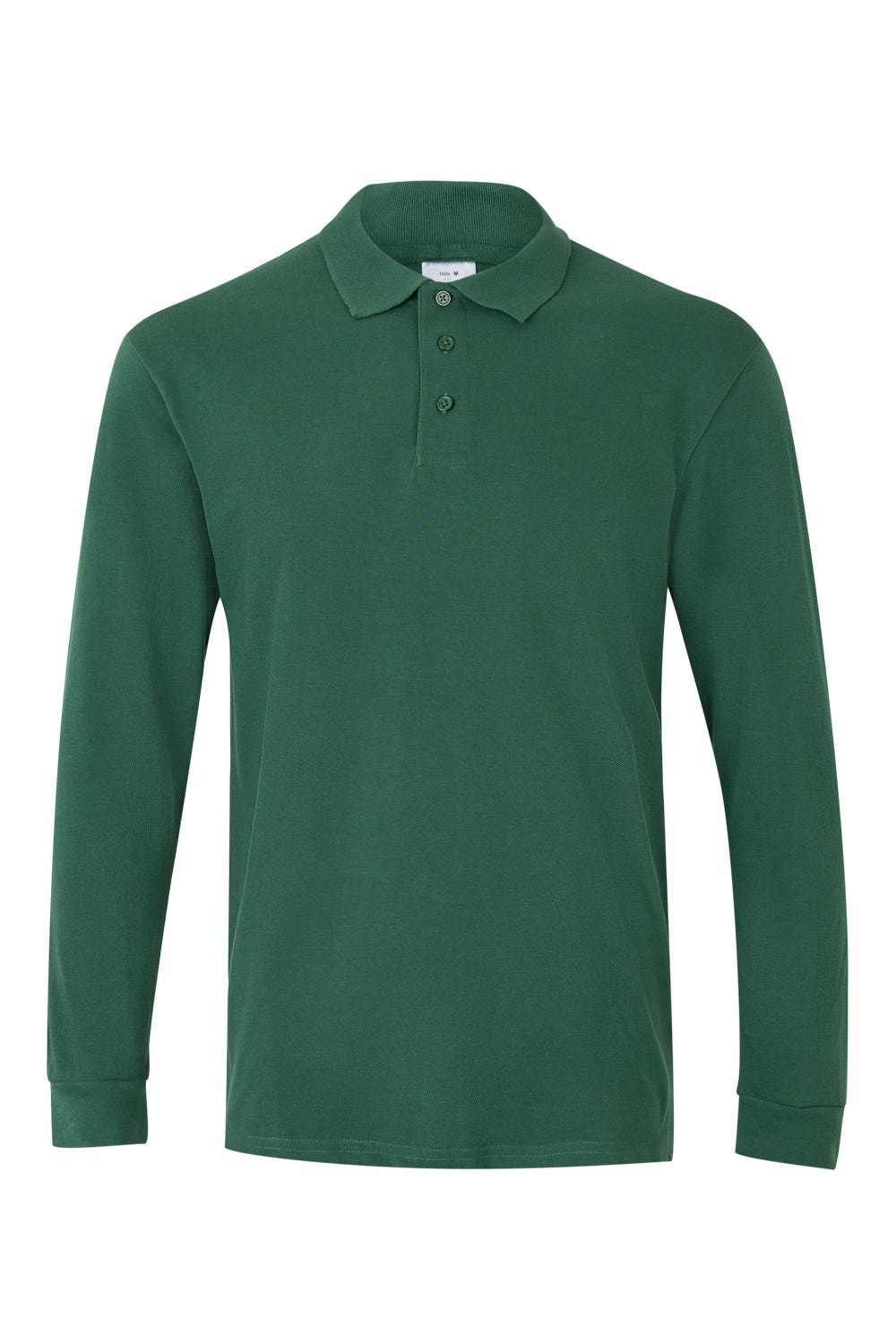 105503.POLO ML VERDE BOSQUE 2XL