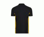 105504.POLO BICOLOR MC NEGRO/AMARILLO XS