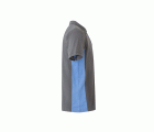 105504.POLO BICOLOR MC GRIS/CELESTE 2XL
