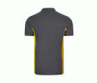 105504.POLO BICOLOR MC GRIS/AMARILLO XS