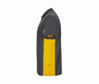 105504.POLO BICOLOR MC GRIS/AMARILLO XS