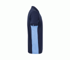 105504.POLO BICOLOR MC AZUL NAVY/CELESTE 2XL