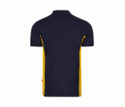 105504.POLO BICOLOR MC AZUL NAVY/AMARILLO XS