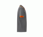 105505.POLO BICOLOR MC GRIS/NARANJA FLÚOR 2XL