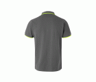 105505.POLO BICOLOR MC GRIS/AMARILLO FLÚOR 2XL