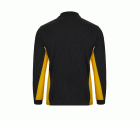 105514.POLO BICOLOR ML NEGRO/AMARILLO XS