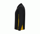 105514.POLO BICOLOR ML NEGRO/AMARILLO XS