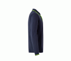 105515.POLO BICOLOR ML AZUL NAVY/AMARILLO FLÚOR 2XL