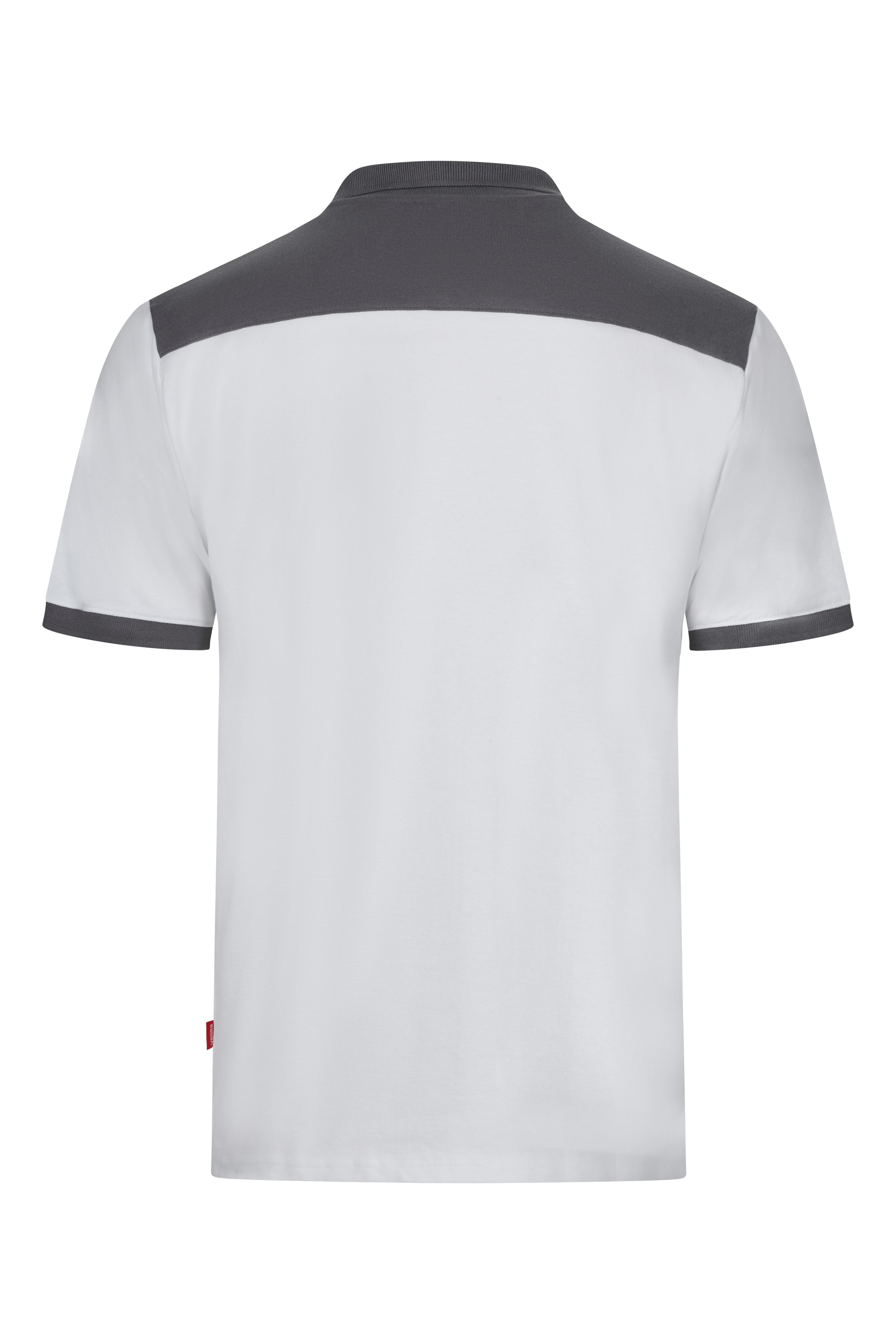 105519S.POLO STRETCH BICOLOR MC BLANCO/GRIS XS