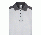 105519S.POLO STRETCH BICOLOR MC BLANCO/GRIS XS