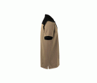105519S.POLO STRETCH BICOLOR MC BEIGE ARENA/NEGRO 2XL
