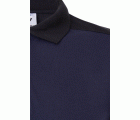 105519S.POLO STRETCH BICOLOR MC AZUL NAVY/NEGRO 2XL