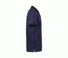 105519S.POLO STRETCH BICOLOR MC AZUL NAVY/NEGRO 2XL