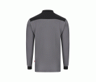 105529S.POLO STRETCH BICOLOR ML GRIS/NEGRO XS