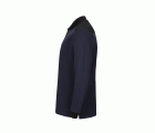 105529S.POLO STRETCH BICOLOR ML AZUL NAVY/NEGRO XS