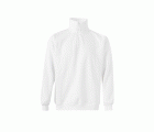 105702.SUDADERA MEDIA CREMALLERA BLANCO 2XL