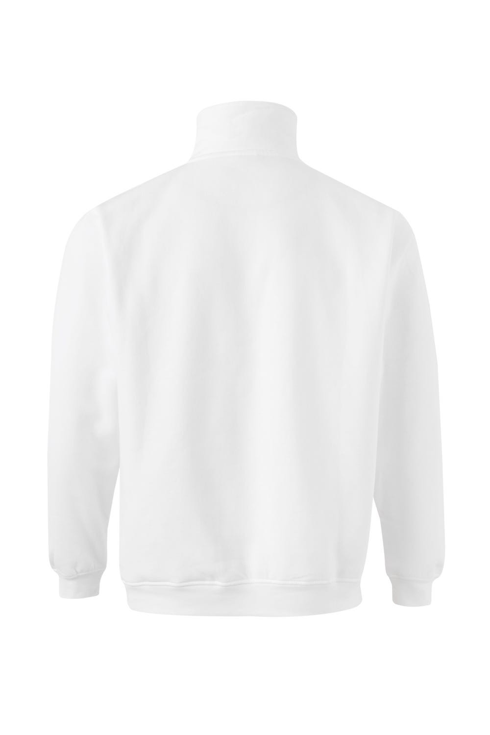 105702.SUDADERA MEDIA CREMALLERA BLANCO 2XL