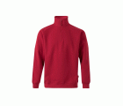 105702.SUDADERA MEDIA CREMALLERA ROJO 2XL