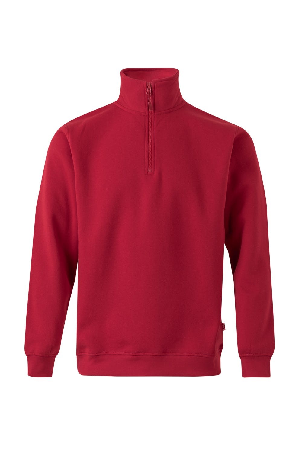 105702.SUDADERA MEDIA CREMALLERA ROJO 2XL