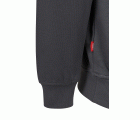 105703.SUDADERA BICOLOR CREMALLERA BLANCO/GRIS XS