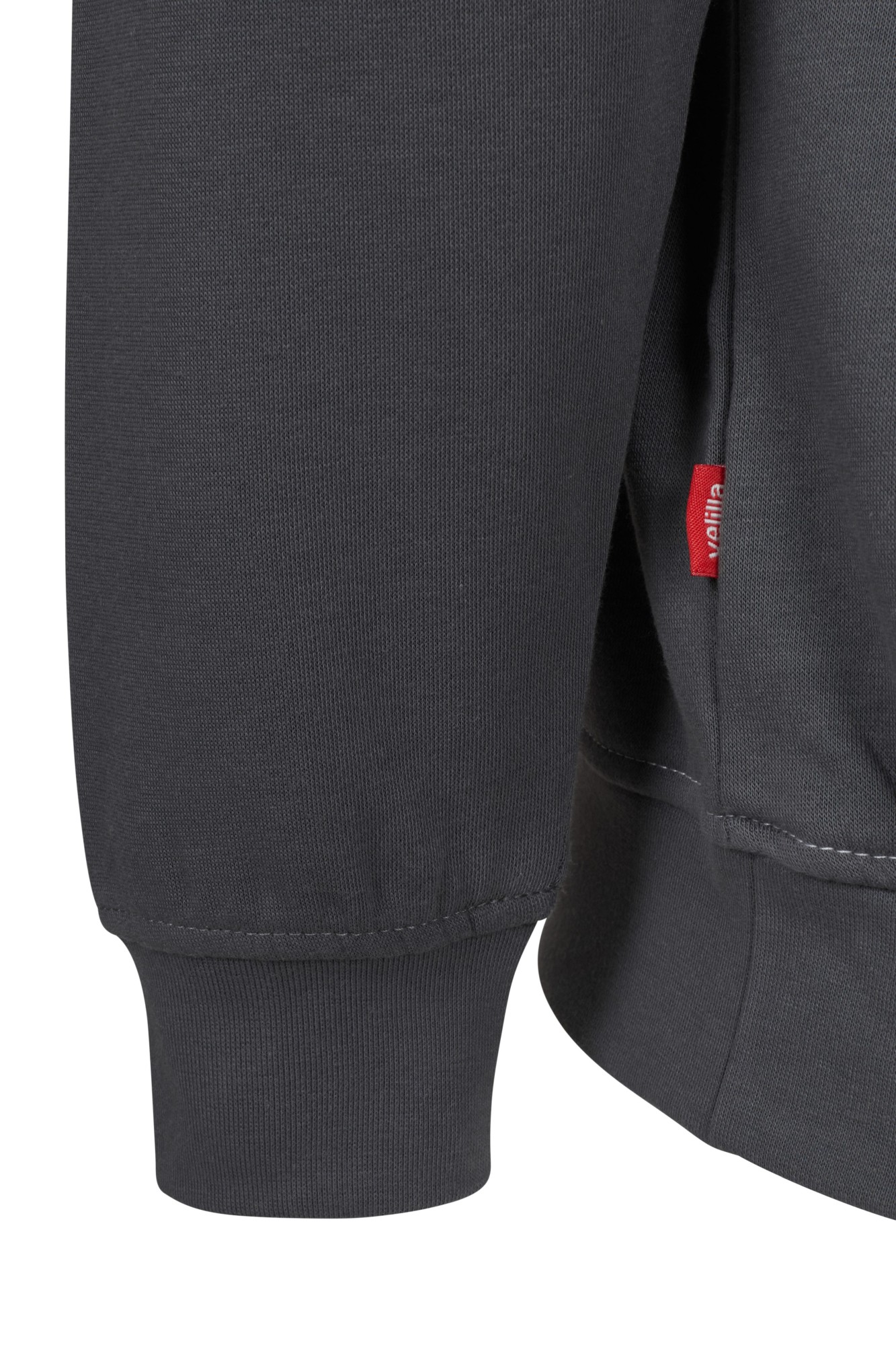 105703.SUDADERA BICOLOR CREMALLERA BLANCO/GRIS XS