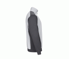 105703.SUDADERA BICOLOR CREMALLERA BLANCO/GRIS XS