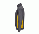 105704.SUDADERA BICOLOR CREMALLERA GRIS/AMARILLO XS