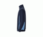 105704.SUDADERA BICOLOR CREMALLERA AZUL NAVY/CELESTE 2XL