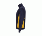 105704.SUDADERA BICOLOR CREMALLERA AZUL NAVY/AMARILLO XS