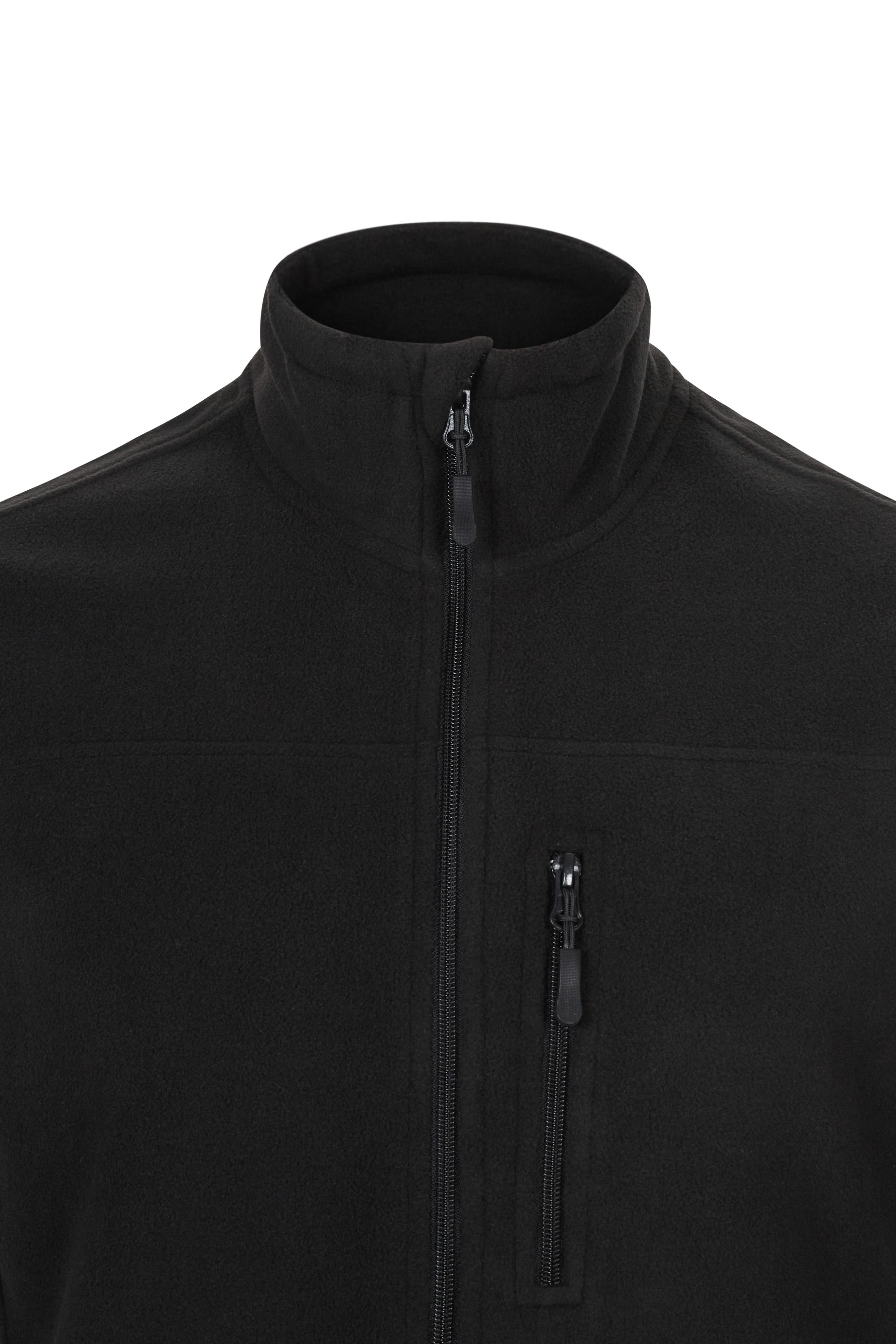 105905.CHALECO POLAR NEGRO XS